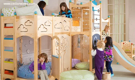 Arquitectura de Casas: Muebles infantiles de cedro