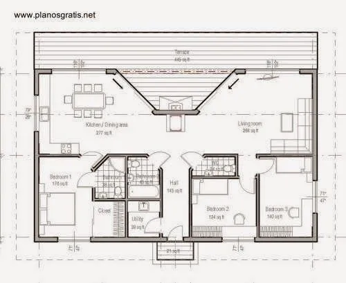 Arquitectura de Casas: Para conseguir planos de casas gratis.