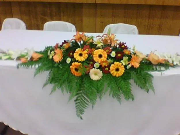Arreglos de flores para mesas - Imagui