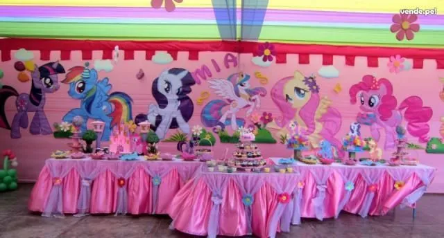 Imagenes de la fiestas infantiles de My Little Pony - Imagui