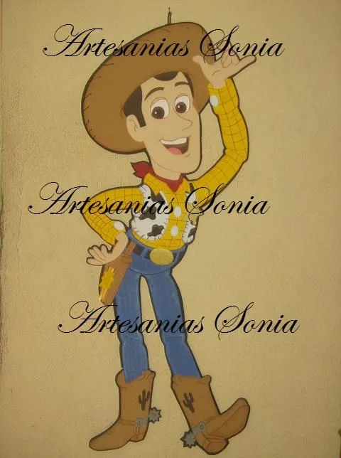 Artesanias Sonia: Woody....Toy Story 3