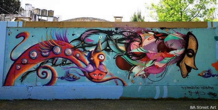 Arte Callejero y Graffiti en Zig Zag en La Plata | BA Street Art