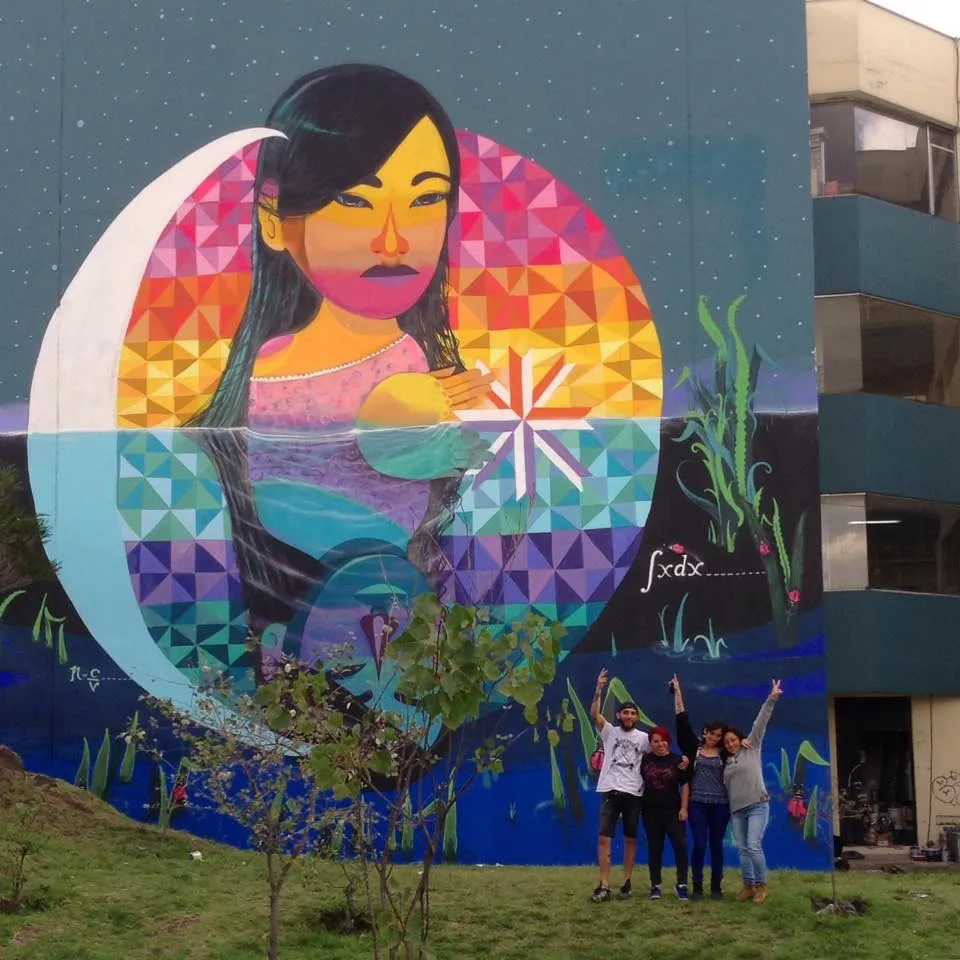 Arte y Ciudad. Entrevista a la muralista Wendy: “El arte en la calle  entrega a los habitantes un mensaje más genuino”, Plataforma Urbana