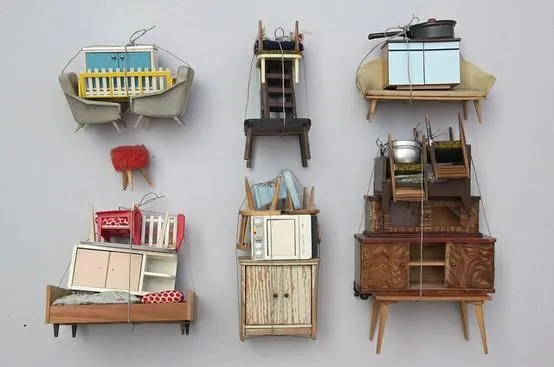 Arte emergente y casitas en miniatura - Paperblog Arte emergente y casitas en miniatura - Paperblog