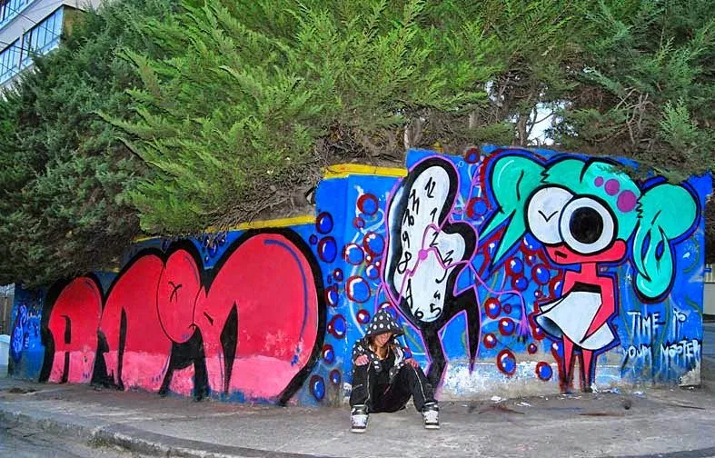 arte de graffiti: octubre 2014