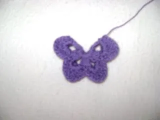 El arte de tejer: Mariposa en Crochet