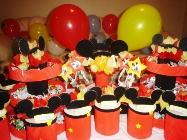 artecarton | Set Cumpleaños - Mickey Mouse