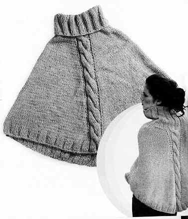 ARTES-ANAS: PONCHO CON TRENZA PARA PRINCIPIANTES ARTES-ANAS: PONCHO CON TRENZA PARA PRINCIPIANTES