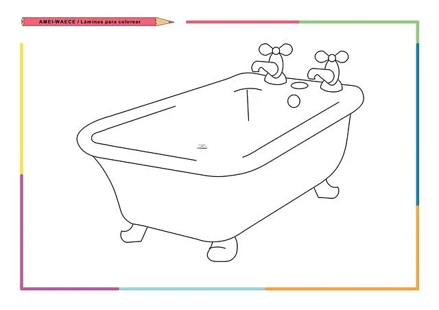 Dibujos para colorear articulos de higiene personal - Imagui