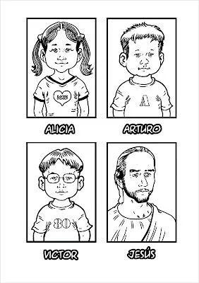 Artistas Graficos Perú: Libro historieta y para colorear Artistas Graficos Perú: Libro historieta y para colorear