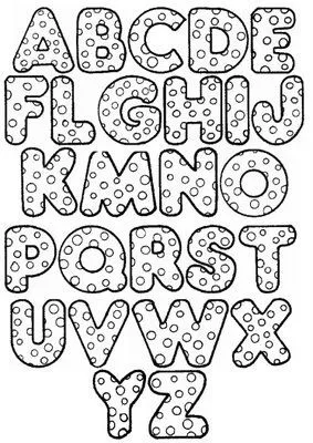Art´s & Mimos: Moldes de alfabeto que uso...e achei todos na net!!!
