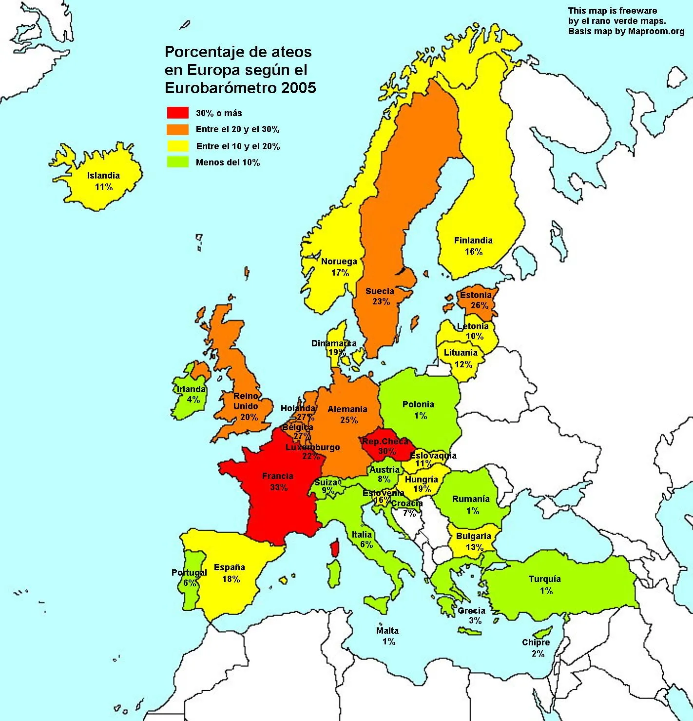 El ateísmo en Europa. | La Ciencia y sus Demonios El ateísmo en Europa. | La Ciencia y sus Demonios