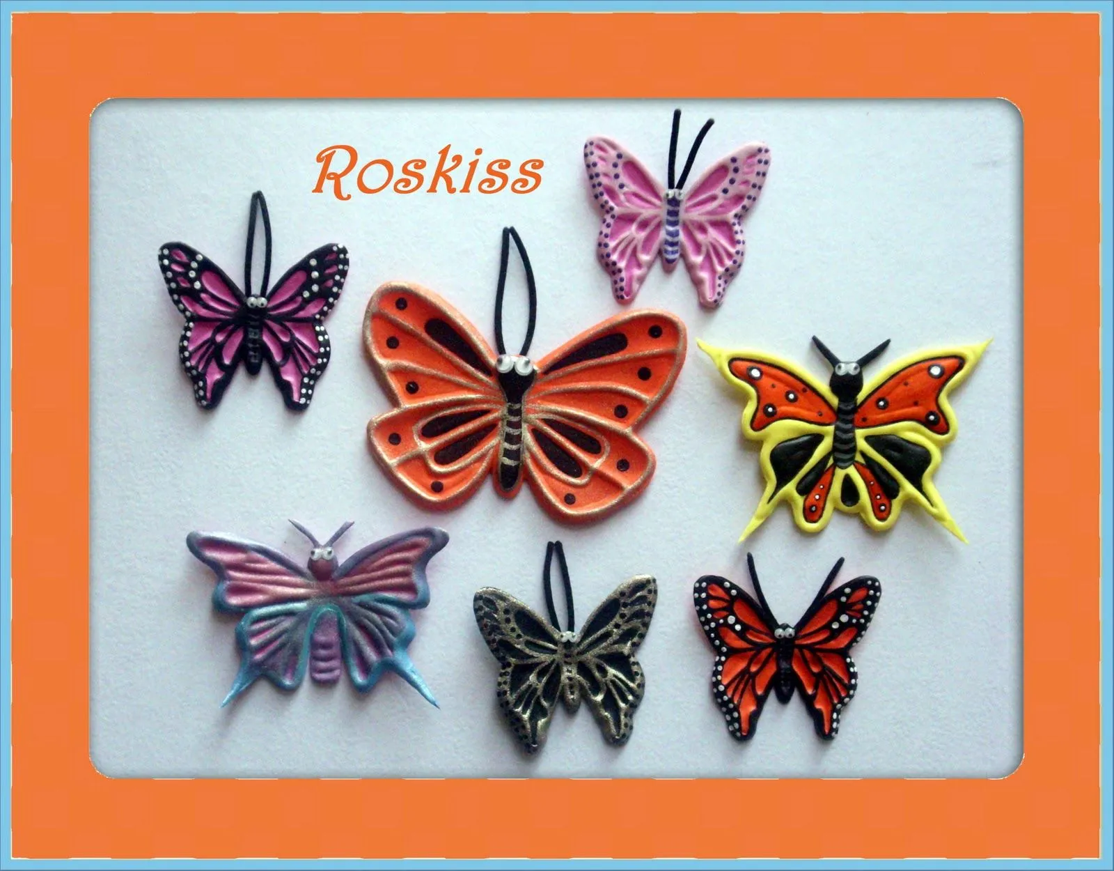 El Atelier de Roskiss: Mariposas en foamy