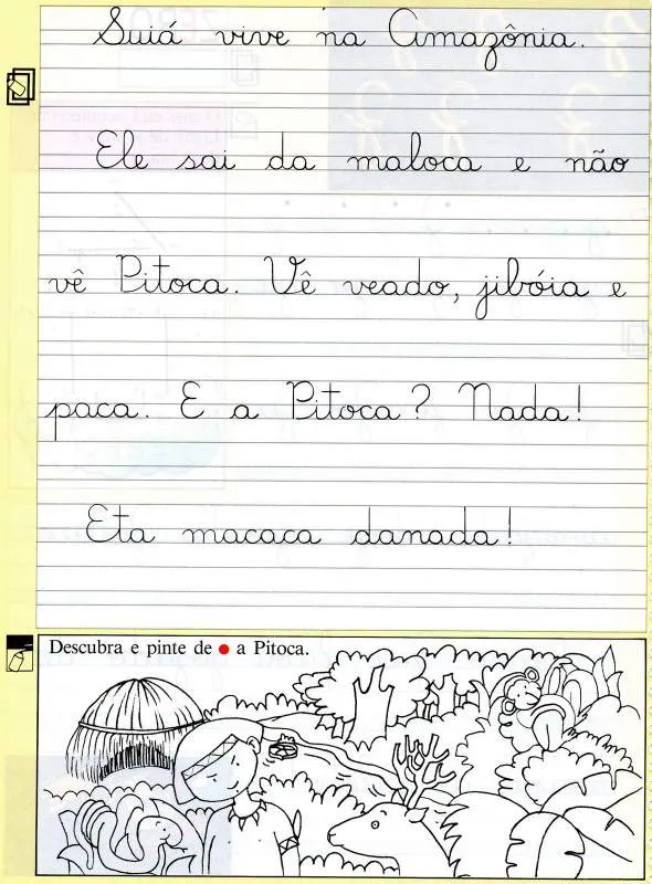 Atividades Caligrafia com Letra Cursiva. - Educação Infantil Atividades Caligrafia com Letra Cursiva. - Educação Infantil