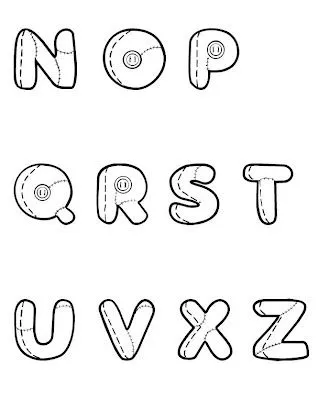 ATIVIDADES ESCOLARES: Moldes das Letras para preparação de Mural com ... ATIVIDADES ESCOLARES: Moldes das Letras para preparação de Mural com ...