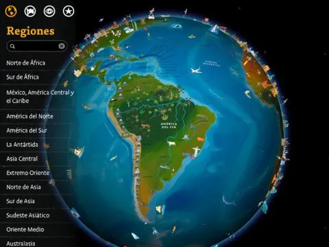 El globo terraqueo en 3D - Imagui