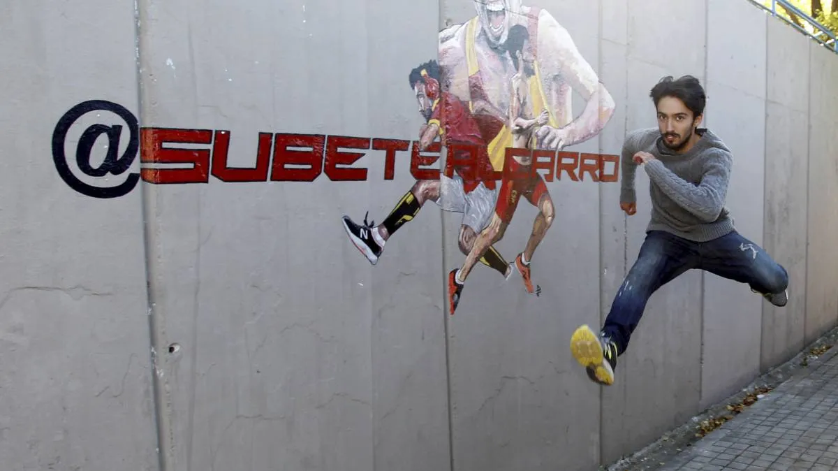 Atletismo: Carro, el olímpico con 'graffiti' que será 