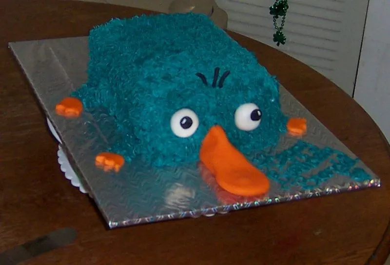 Perry el ornitorrinco pastel - Imagui