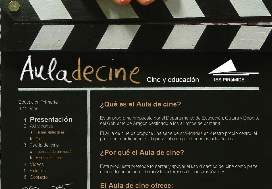 Aula de cine para niños, descargar o imprimir. Aula de cine para niños, descargar o imprimir.