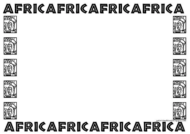 Aula virtual de audición y lenguaje: África : adivinanzas, bordes ...
