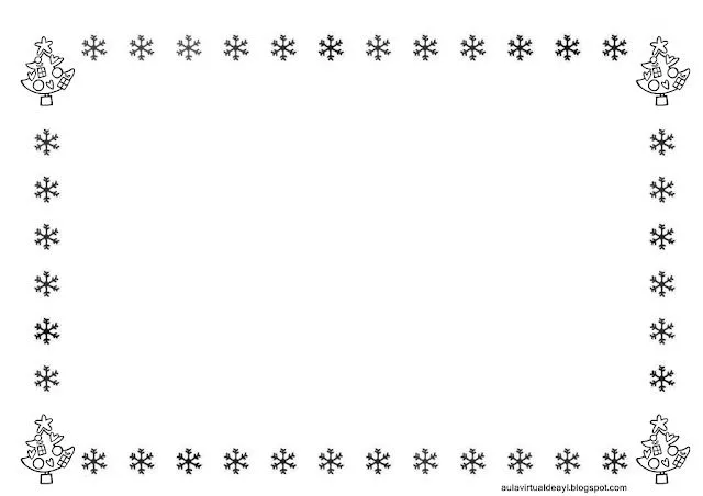Aula virtual de audición y lenguaje: Bordes navideños Aula virtual de audición y lenguaje: Bordes navideños