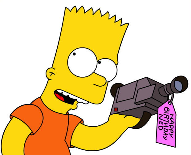 Bart Simpson la cara - Imagui