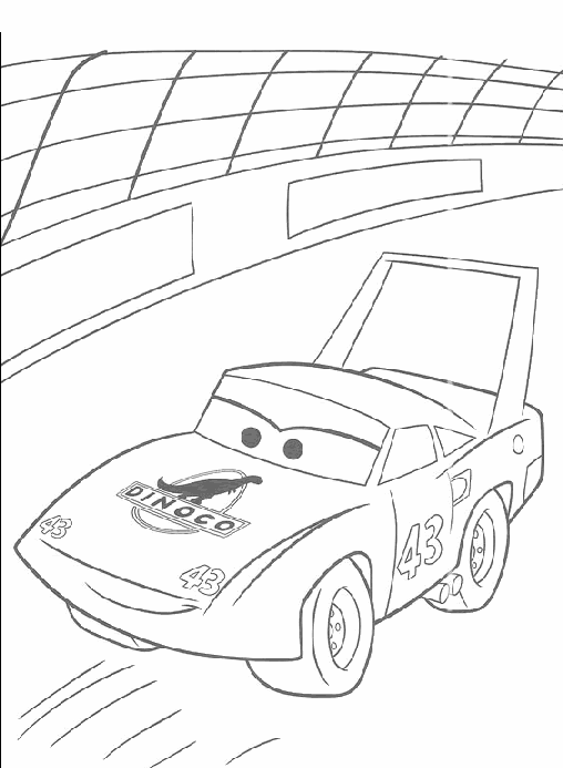 Dibujos para colorear de auto cars - Imagui