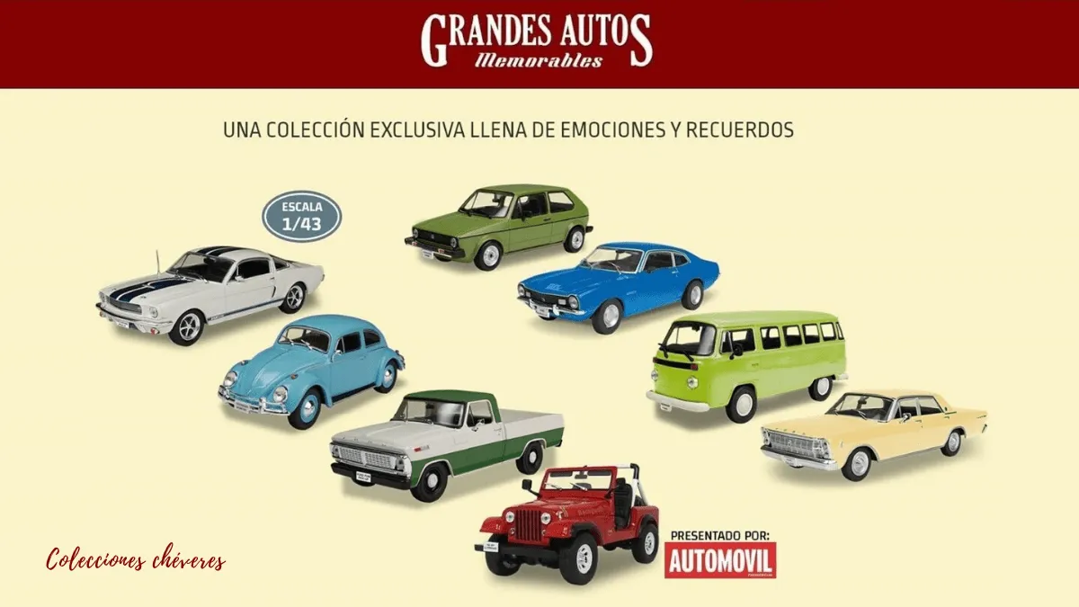 Grandes autos memorables 1:43 Planeta DeAgostini México