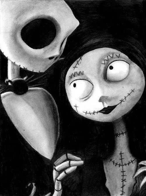 Imagenes de jack el esqueleto y su novia - Imagui