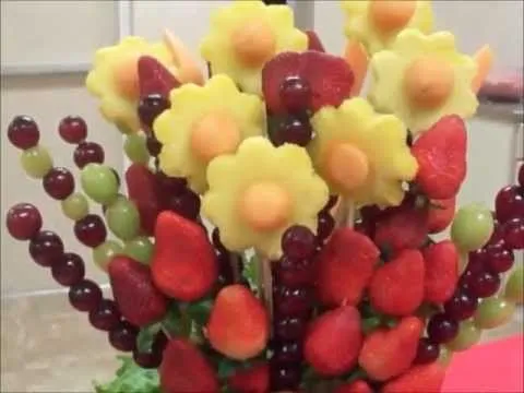 canasta de frutas censilla - YouTube