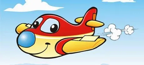 Un avion animada - Imagui