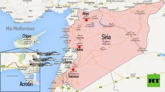 Aviones de combate británicos aterrizan a 200 kilómetros de Siria ...