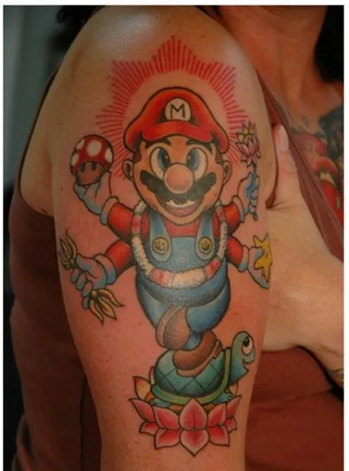 Awesome Super Mario Bros Tattoos | WiiNoob