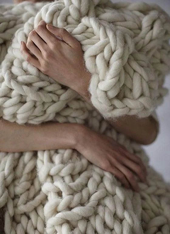 Como hacer una manta de lana - Imagui