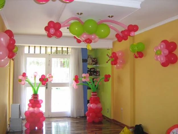 Decoración con globos para el dia del niño - Imagui