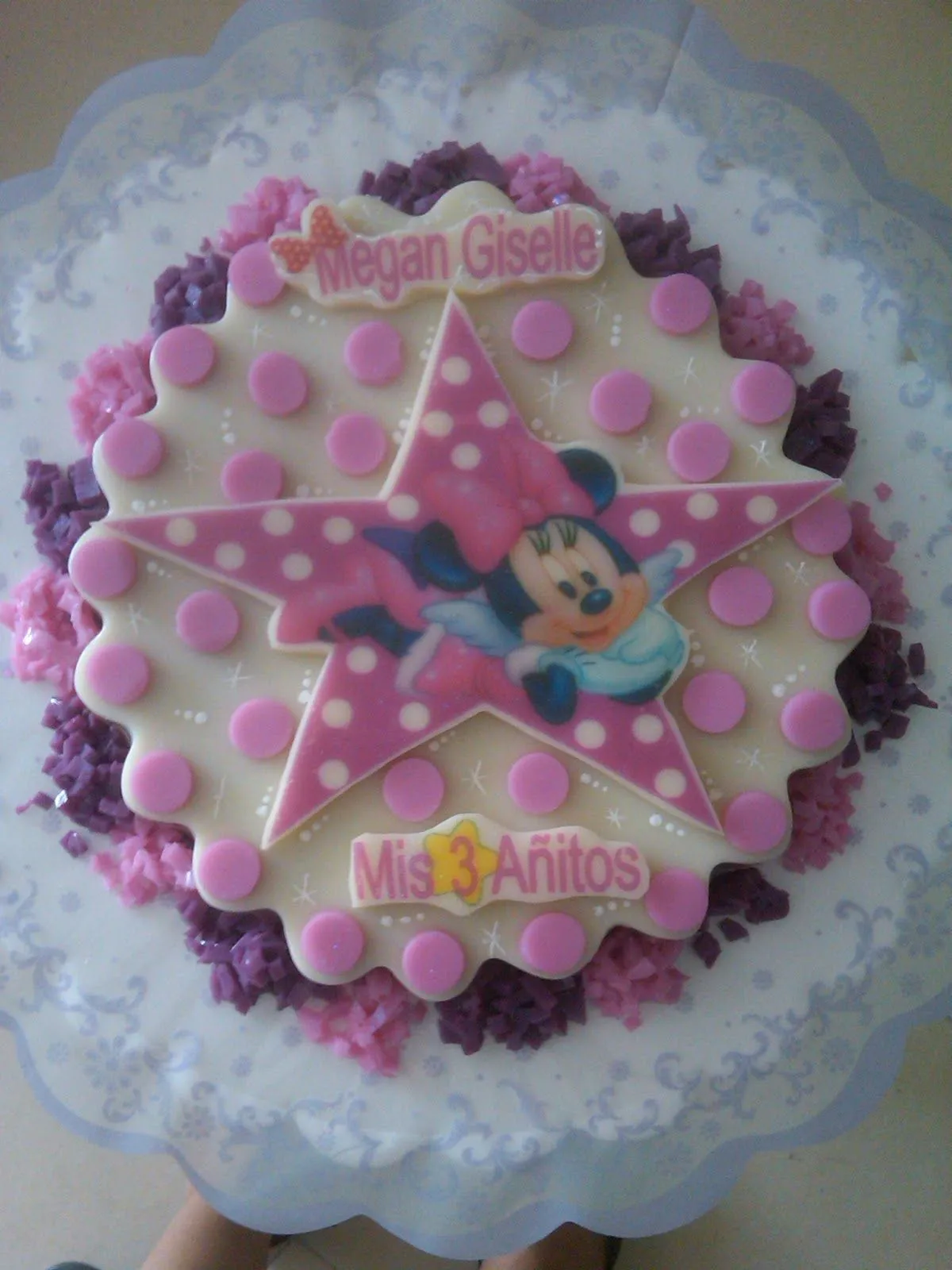 Azucake´s: Torta y Gelatina de Minnie Mouse