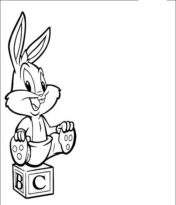 Baby Bugs Bunny Coloring Pages1gif Pictures Baby Bugs Bunny Coloring Pages1gif Pictures