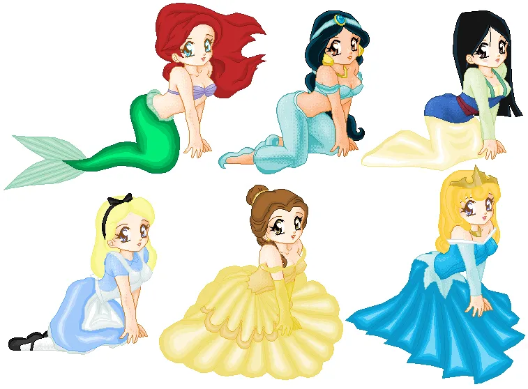 Baby Disney Princess Cartoon Characters - Gallery