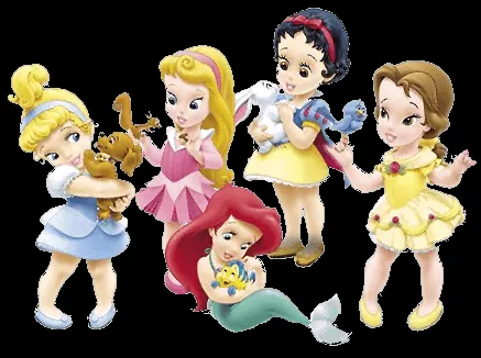 Princesas baby Disney png - Imagui