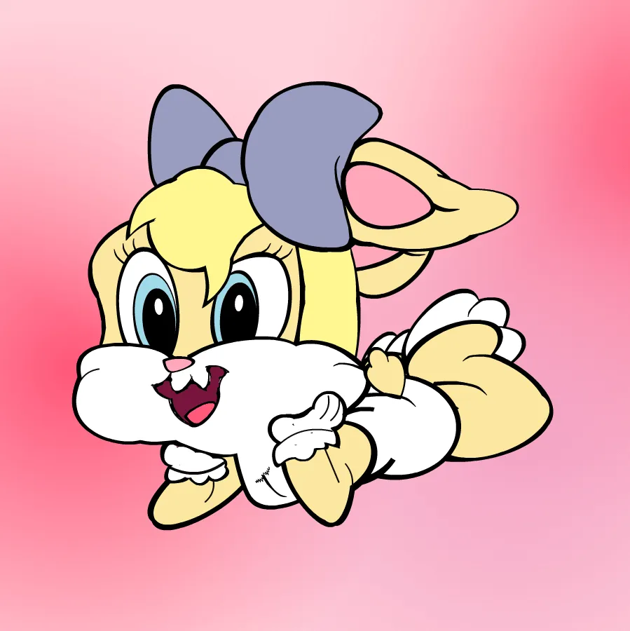 Baby Lola Bunny | Baby Lola and Bugs Colored by Dessiekisses ...