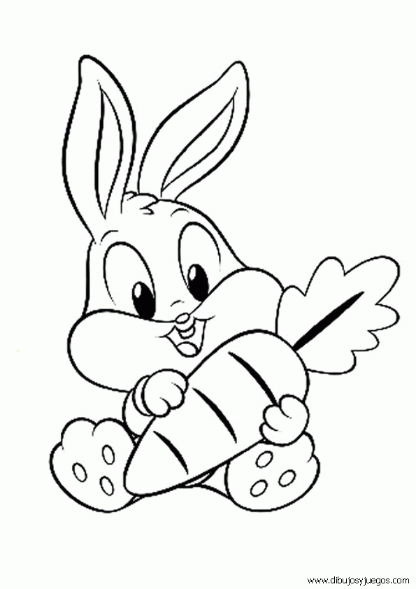 baby-looney-tunes-001 | Dibujos y juegos, para pintar y colorear