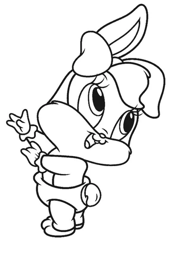 looney lola toons Colouring Pages (page 2)
