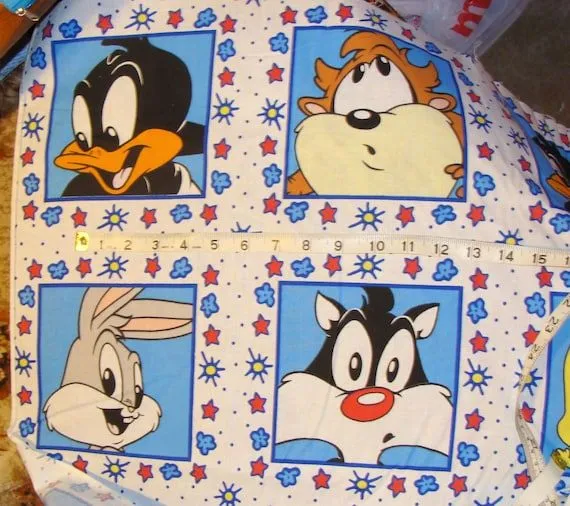 Baby Looney Tunes tela OOP Looney Tunes por 2DragonLadies en Etsy