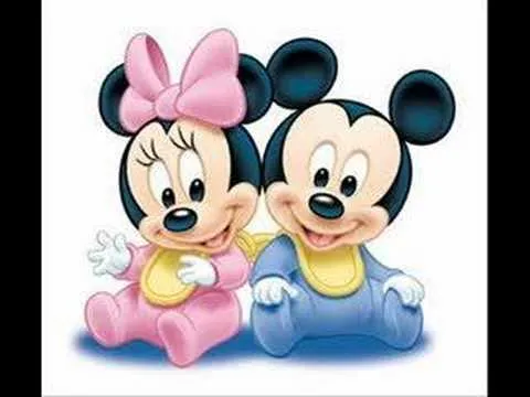 Imagenes de mini y Mickey bebé - Imagui