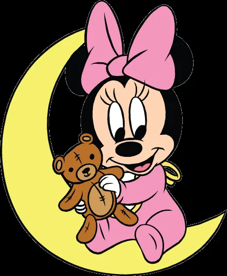 Dibujo de Minnie Mouse bebé - Imagui
