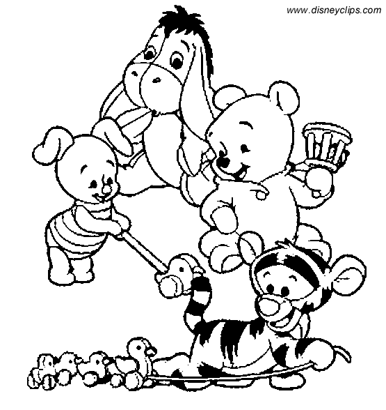 Baby Pooh Bear Coloring Pages | winnie the pooh coloring page ...