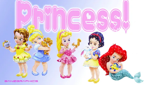 Baby Princess Disney ~ Popular Cartoon