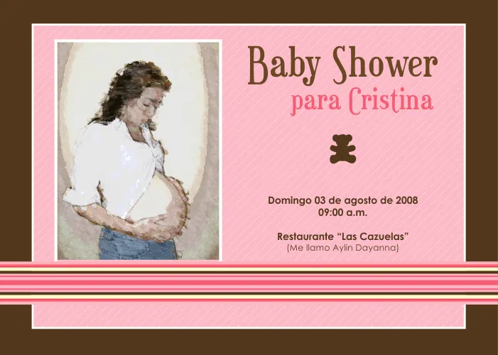 Baby Prints | Share the joy: Invitaciones Baby Shower