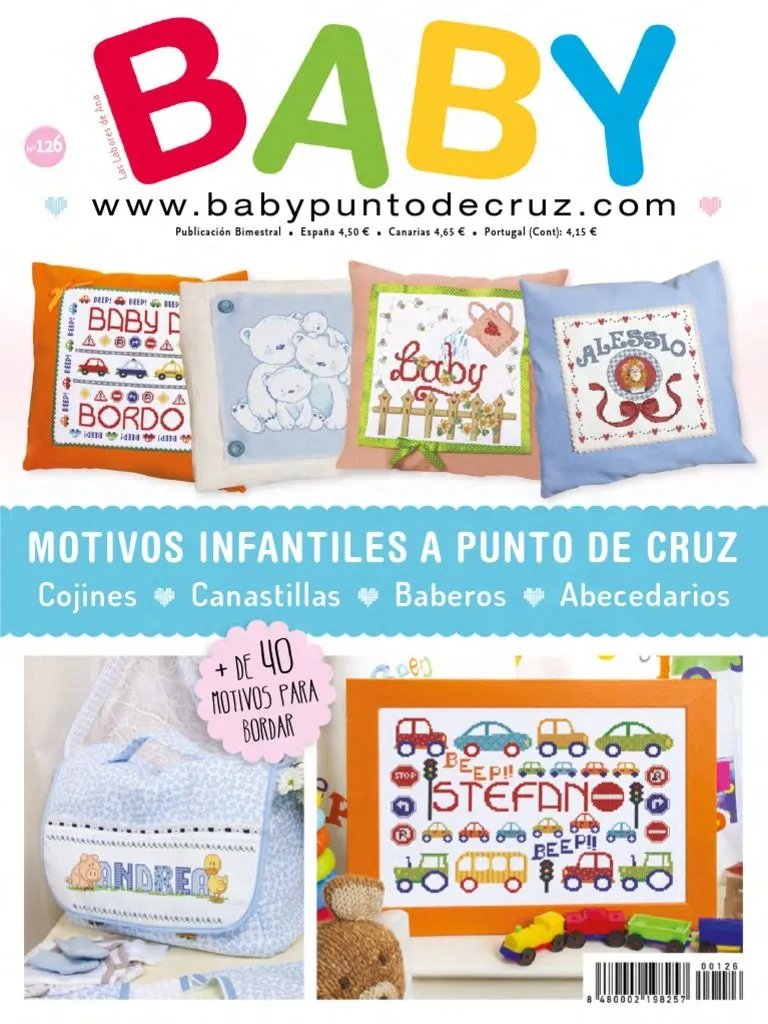 Baby Punto de Cruz PDF | PDF | Puntadas (Artes Textiles) | Artes Textiles