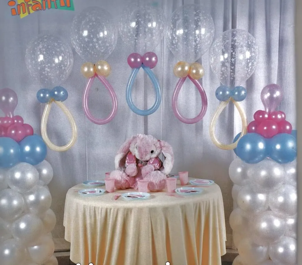 Decoracion con globos para Baby Shower ~ Blog del Bebe